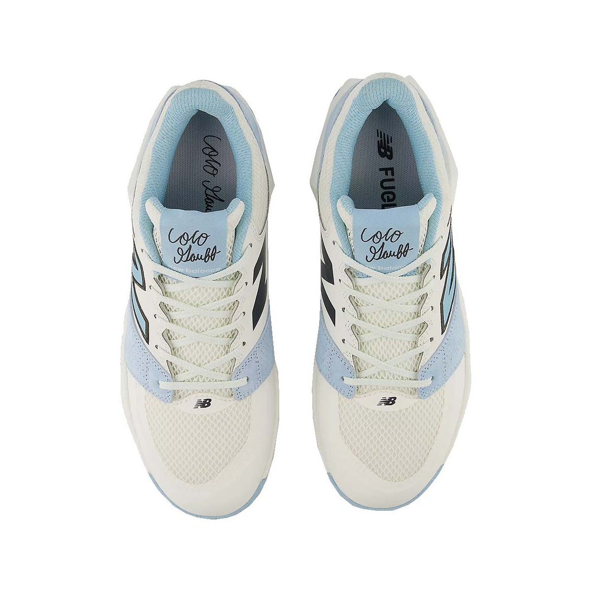 New Balance Coco Delray CG2 Tennis Shoes White / Blue – 3