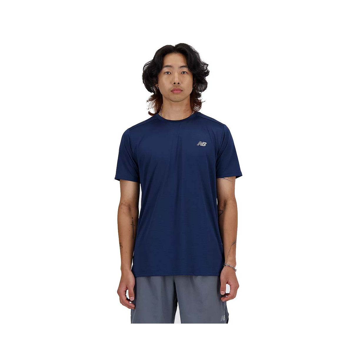 New Balance Essentials Navy Blue T-Shirt – 5