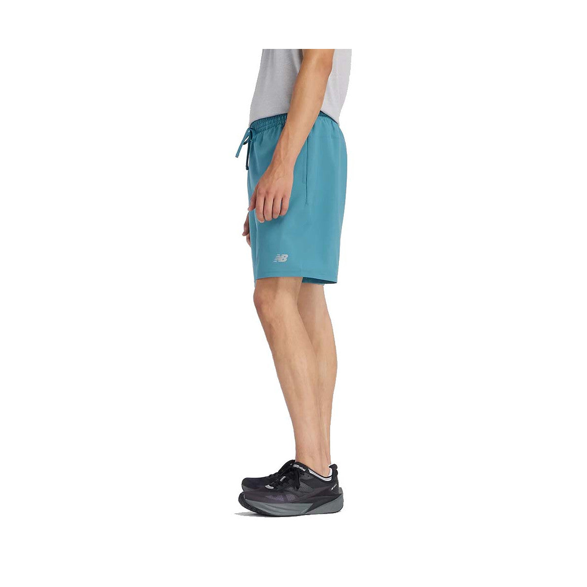 New Balance Essentials Teal Blue Short – 2