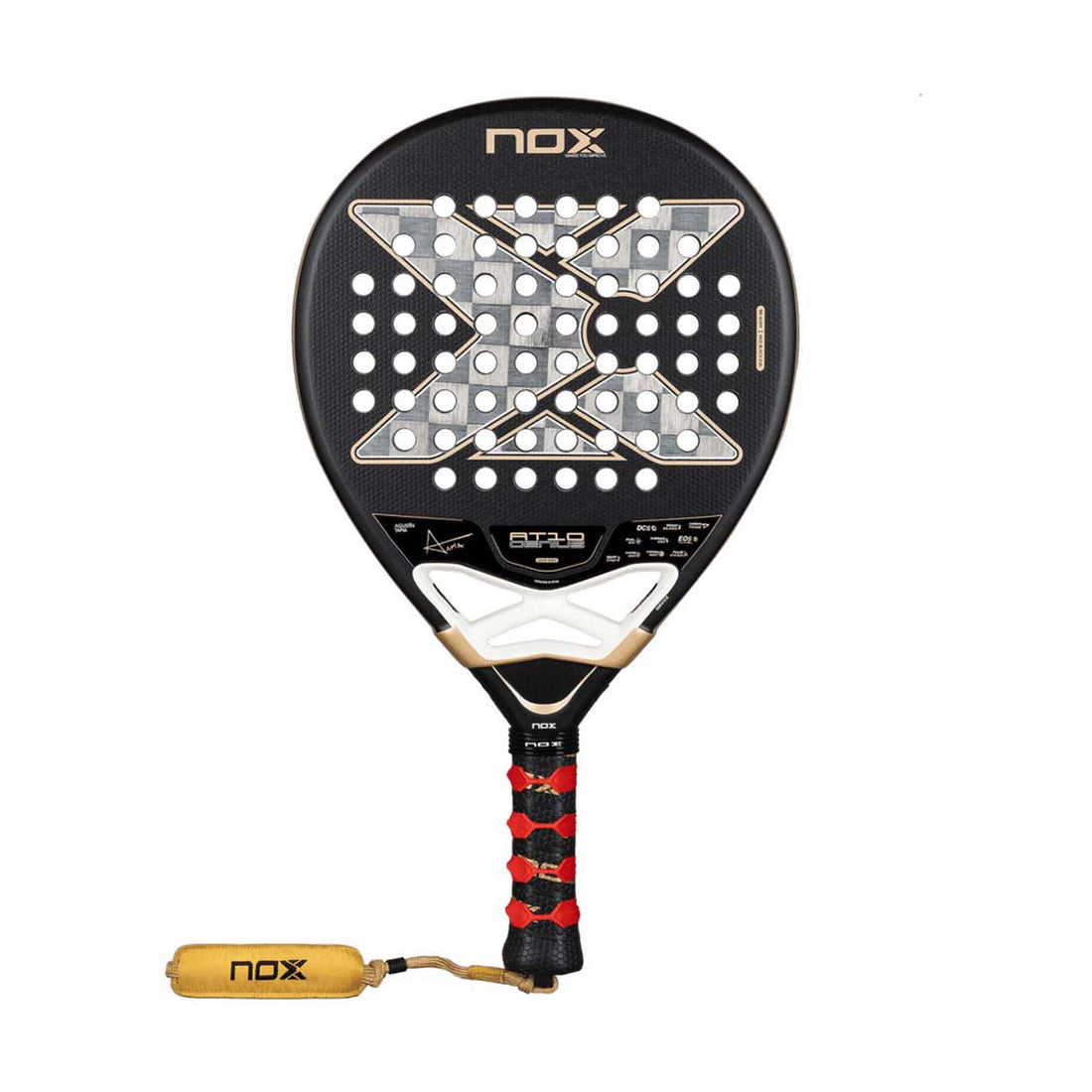 Nox AT10 Genius 18K Alum 2026 racquet