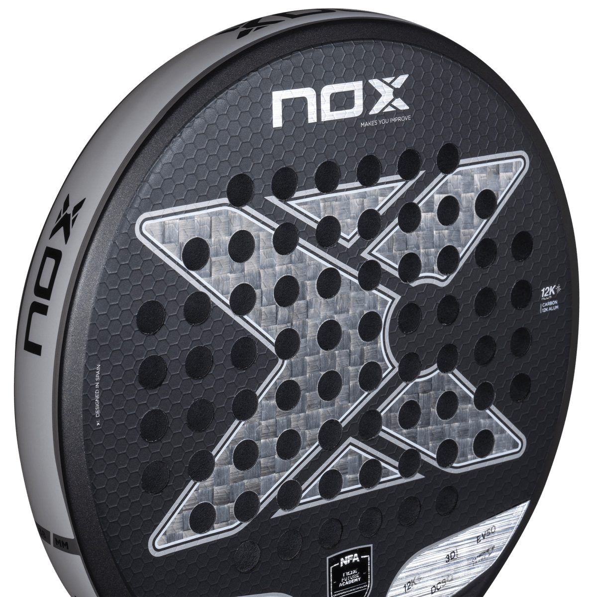 Nox Future Control 12K Alum 2025 racquet – 4