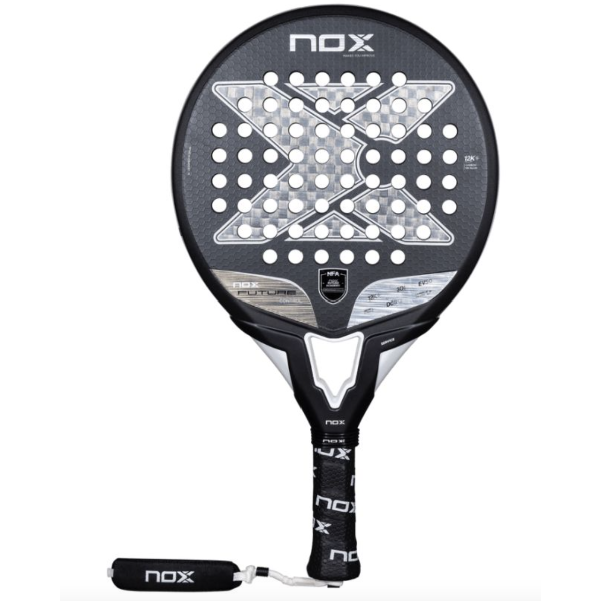 Nox Future Control 12K Alum 2025 racquet – 8