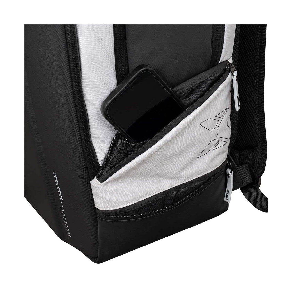 Nox Luxury Master Series White / Black backpack – 7