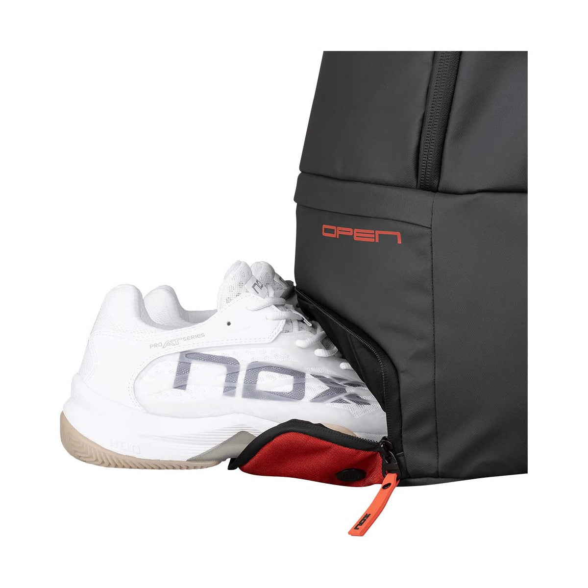 Nox Luxury Open Series Black / Red backpack – 7