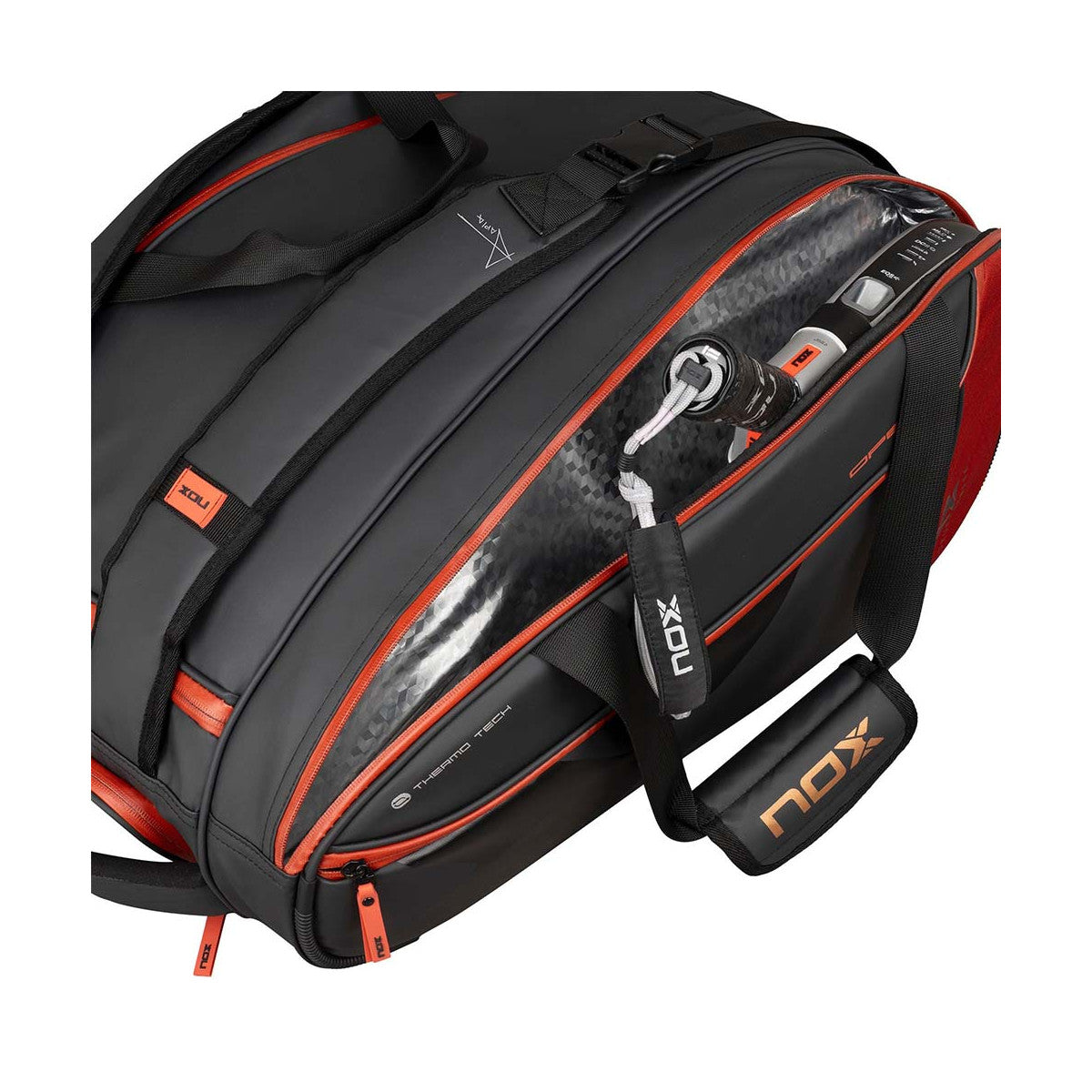 Nox Luxury Open Series Black / Red thermobag – 5