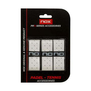 Nox Pro Perforated White x 3 overgrips