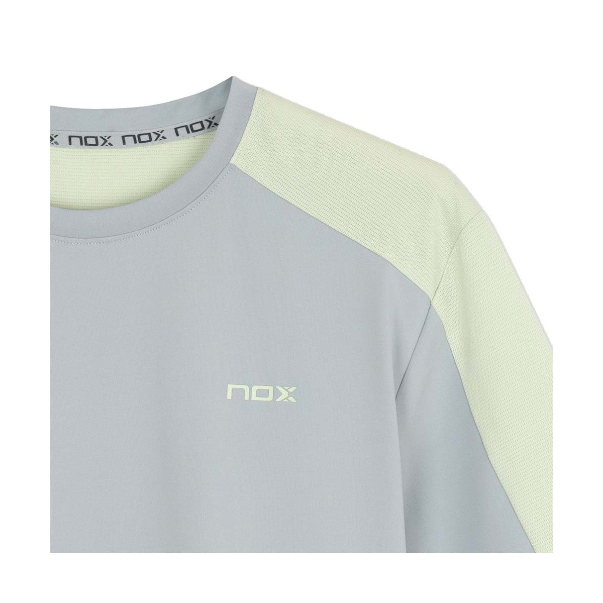 Nox Pro T-shirt Light Grey / Green – 3