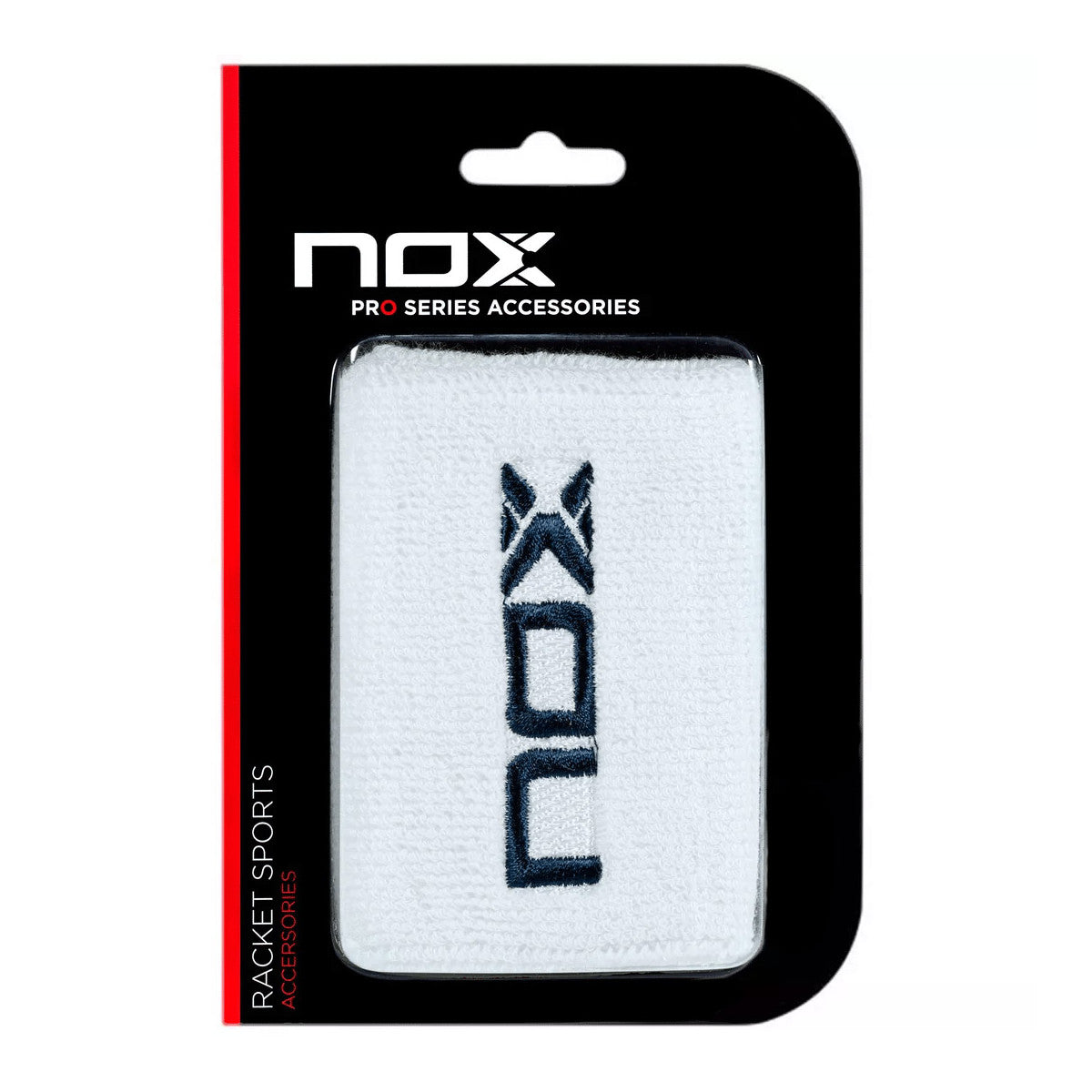 Nox White / Navy Wristbands