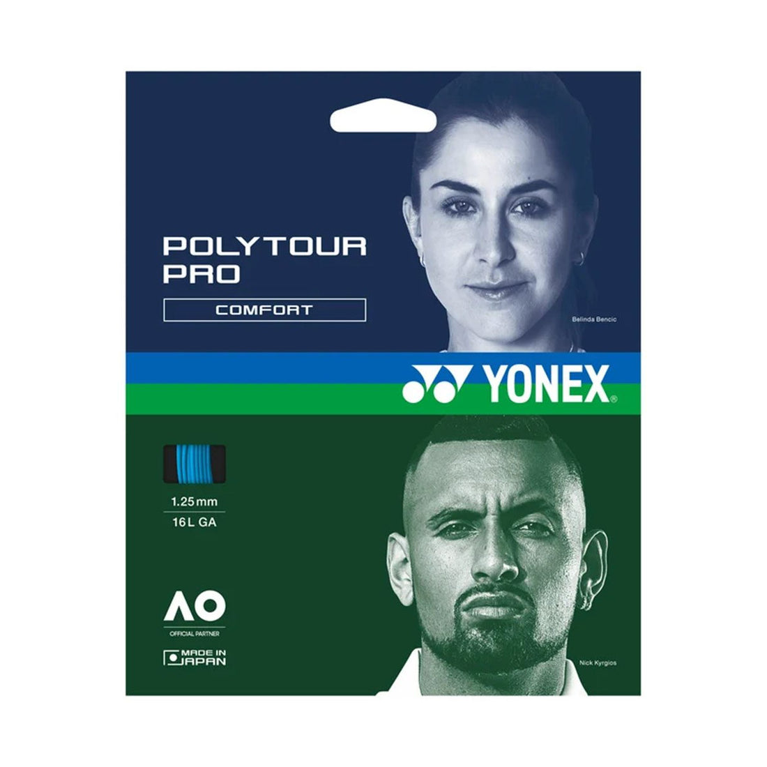 Yonex Poly Tour Pro Blue 12m Set
