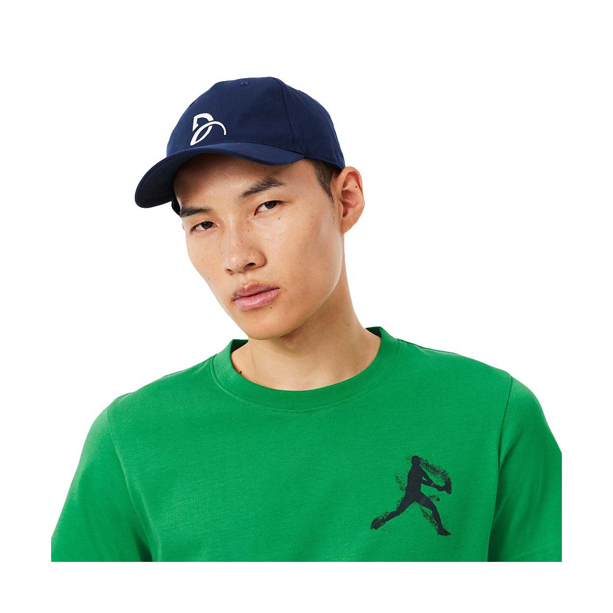 Pack T-Shirt + Lacoste Tennis Cap x Novak Djokovic Green / Blue – 3