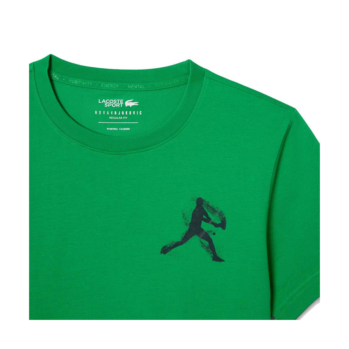 Pack T-Shirt + Lacoste Tennis Cap x Novak Djokovic Green / Blue – 7