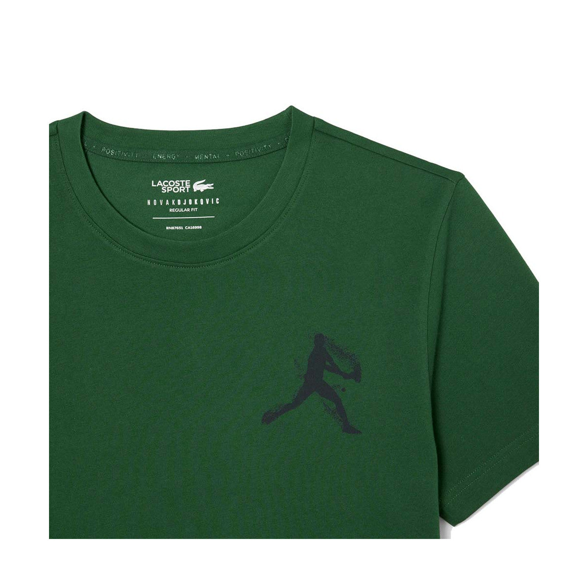 Pack T-Shirt + Lacoste Tennis Cap x Novak Djokovic Green – 6