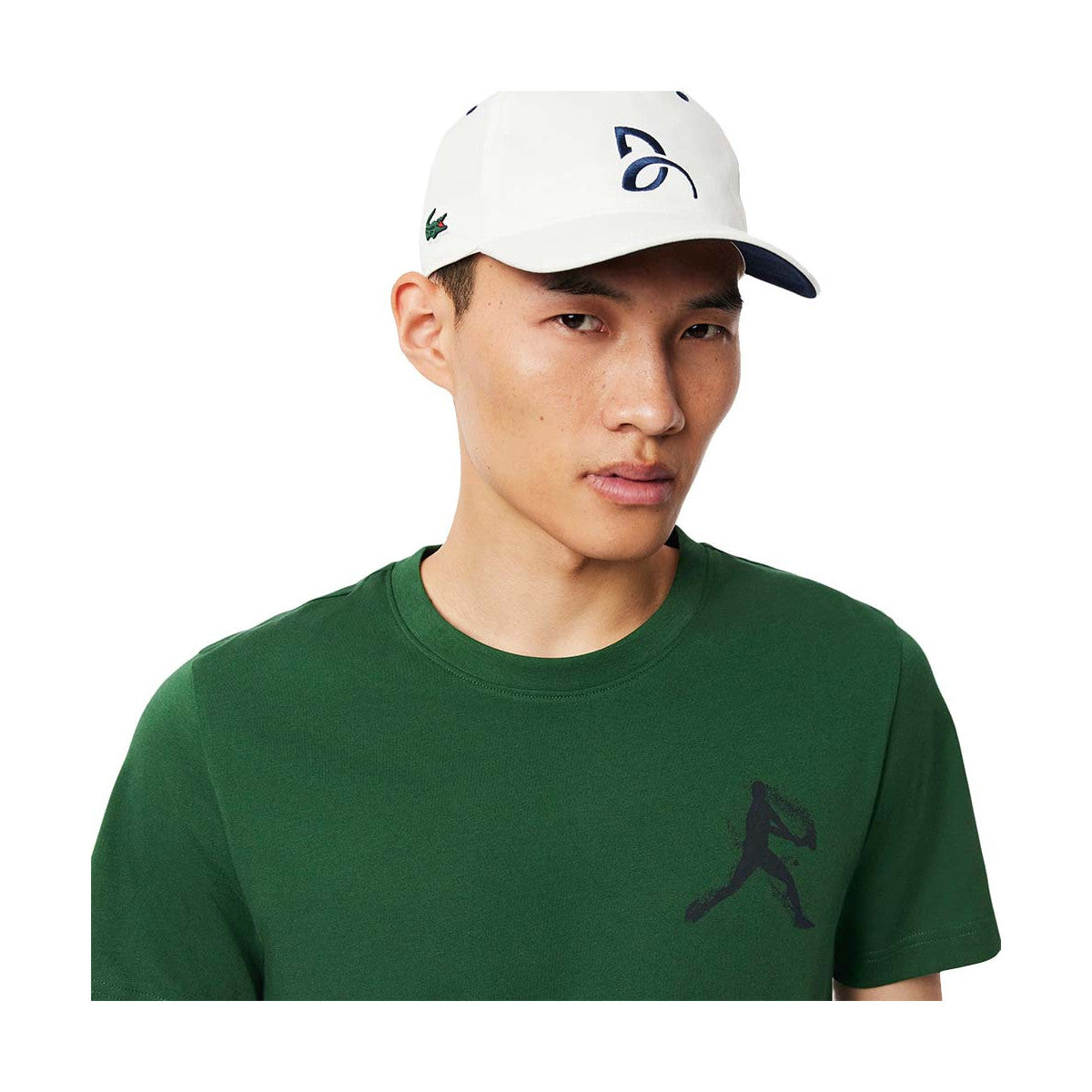 Pack T-Shirt + Lacoste Tennis Cap x Novak Djokovic Green – 3