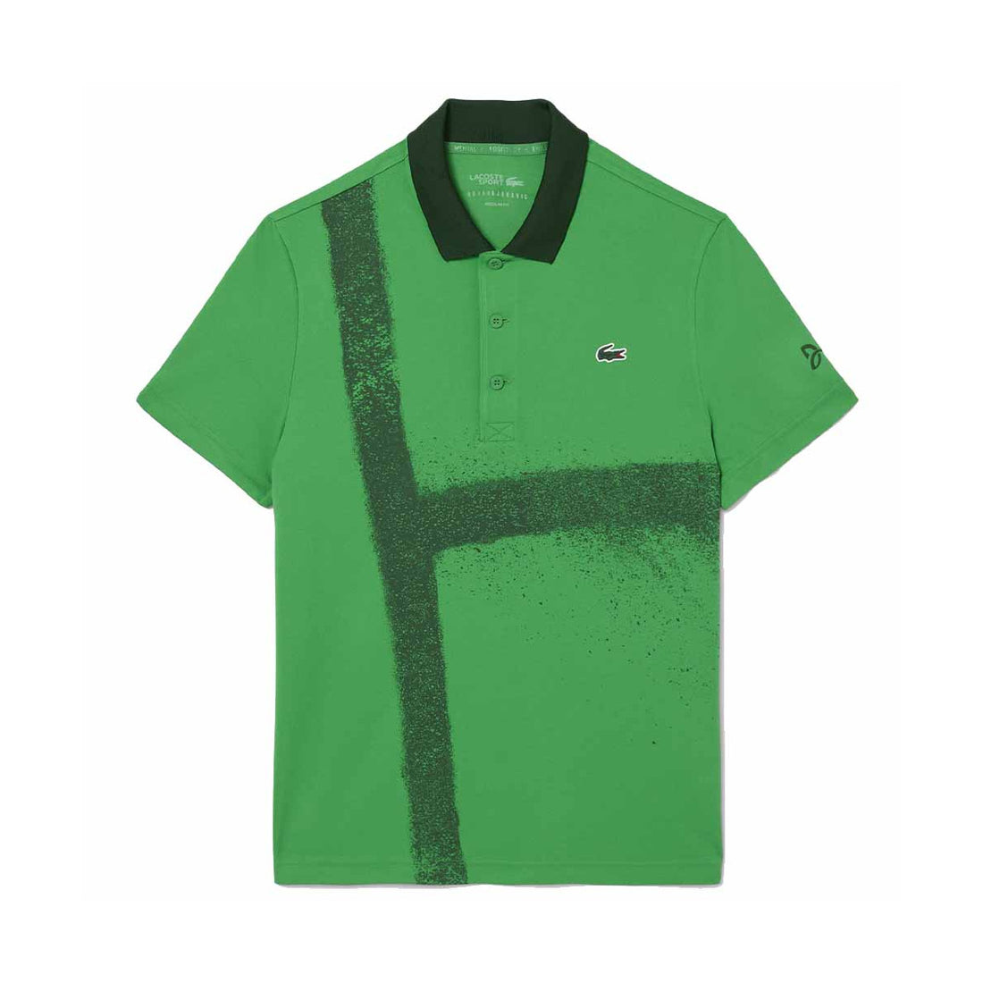 Polo Lacoste Tennis Novak Djokovic Fan Green / Navy Polo