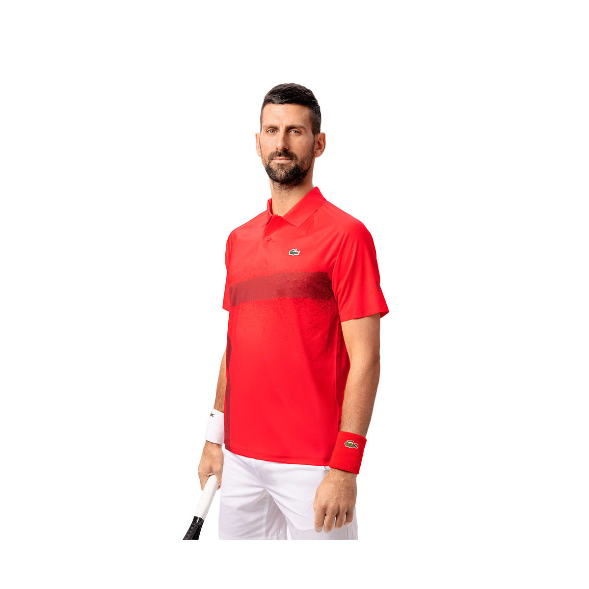Polo Lacoste Tennis Novak Djokovic Player Paris Red – 2