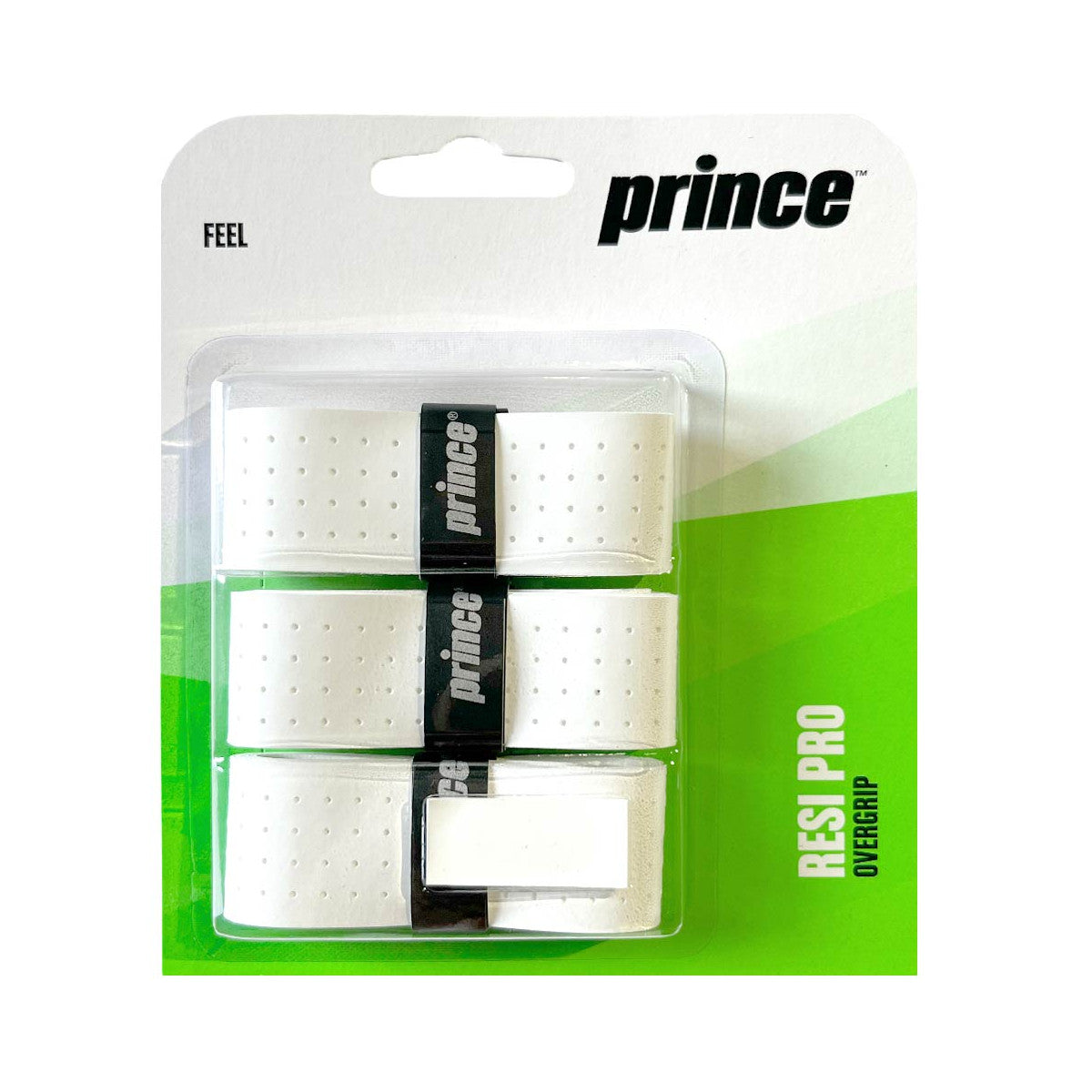 Prince Resi Pro White x 3 Overgrips