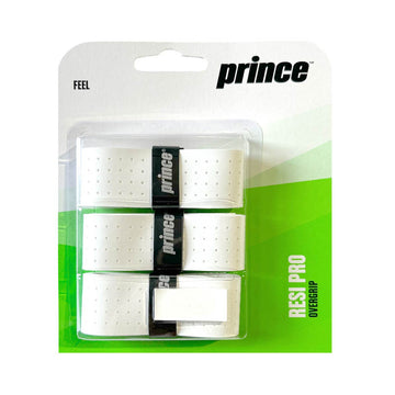 Prince Resi Pro White x 3 Overgrips