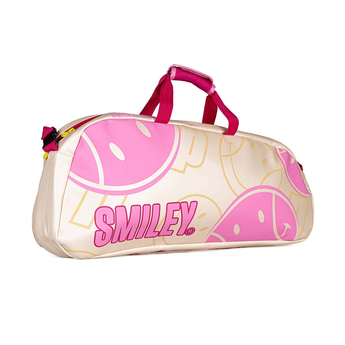 Prince x Smiley Tour 3R Tennis Bag Beige / Pink – 3