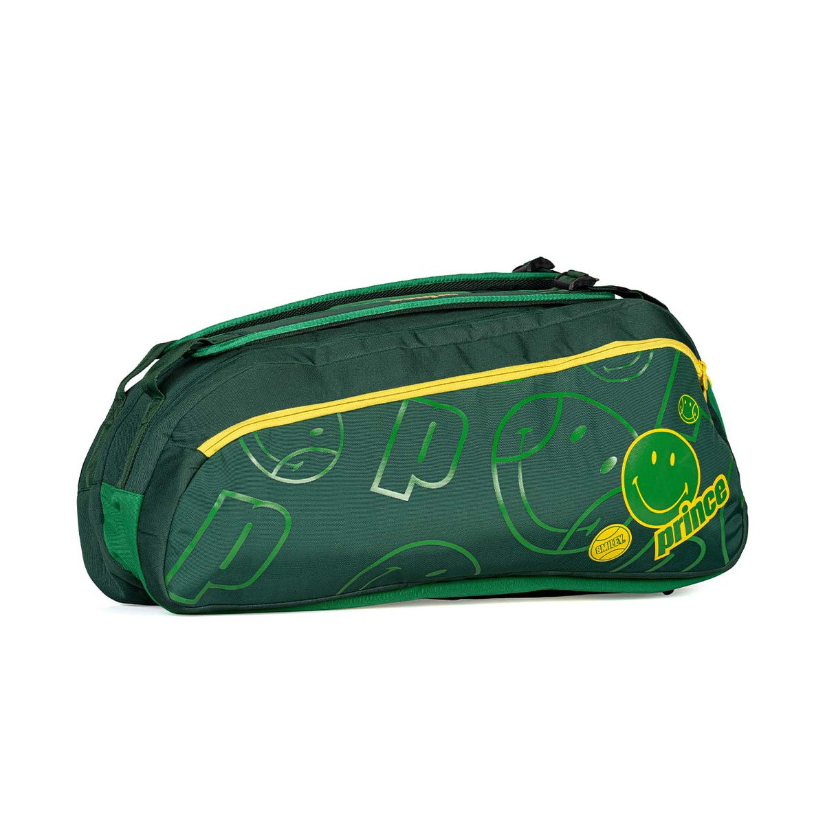 Prince x Smiley Tour 3R Tennis Bag Green