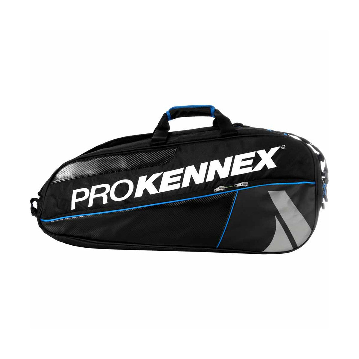 Pro Kennex Double Racquet Tennis Bag - Black/Blue – 5