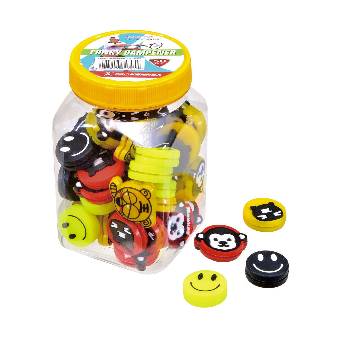 Pro Kennex Funky Damp x 50 Dampeners