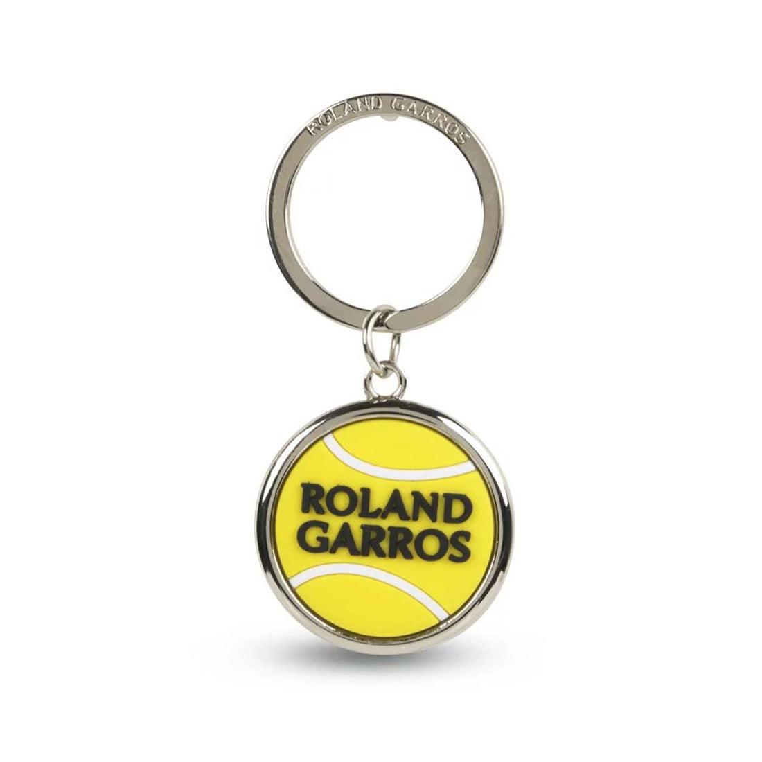 Roland Garros yellow key ring