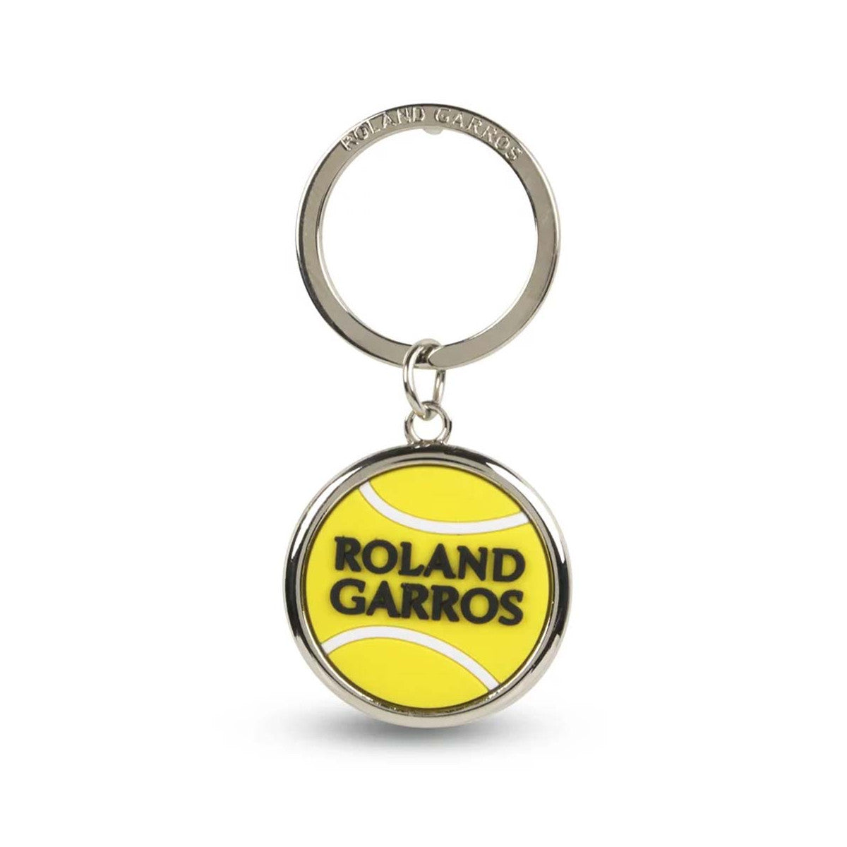Roland Garros yellow key ring
