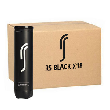 RS All Court Black Edition Tennis Balls - 18 Tube Box