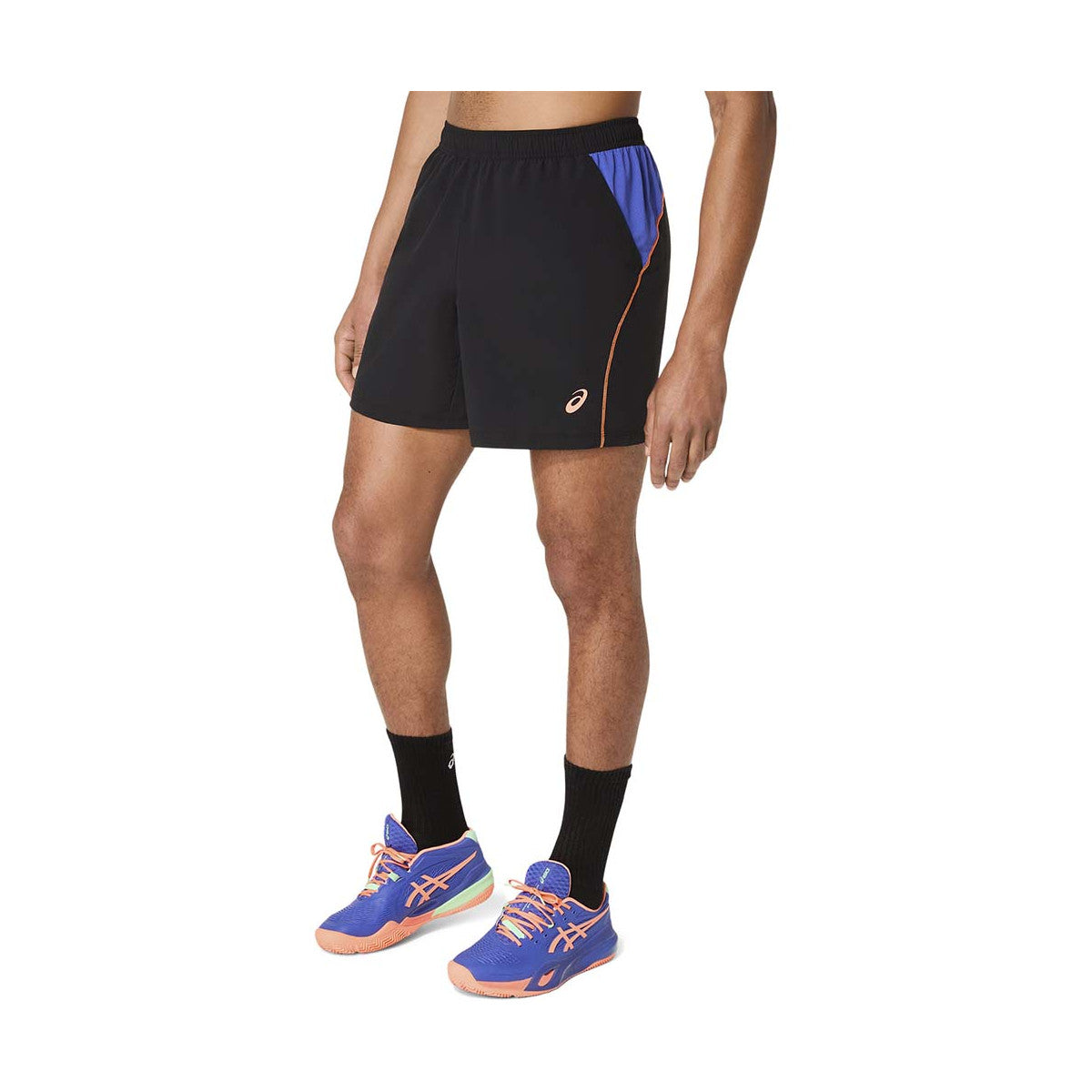 Short Asics Padel Court Black / Blue – 3