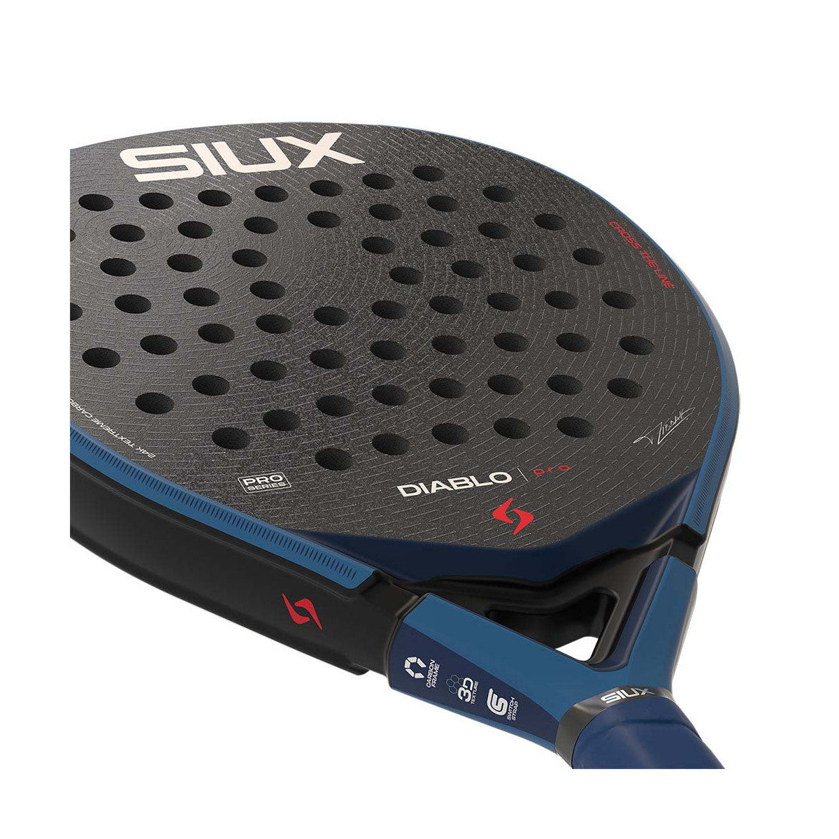 Siux Diablo Pro 2026 Blue Racquet – 3
