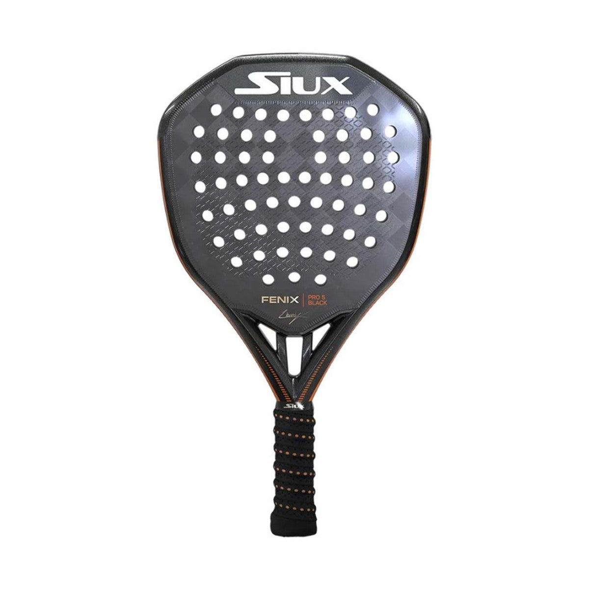 Siux Fenix Pro 5 Black Edition Augsburger Padel Racquet