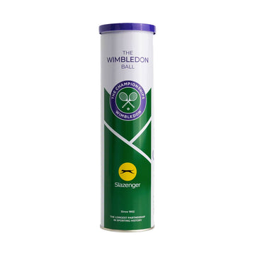 Slazenger Wimbledon 4 Balls Can