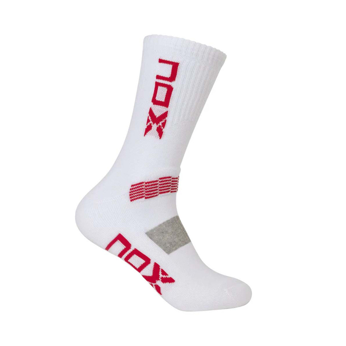 Socks Nox Crew White / Red