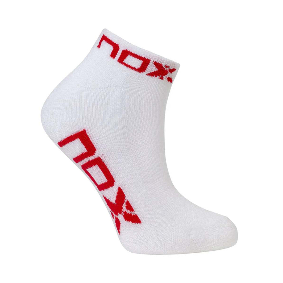 Socks Nox Pinkies Woman White / Red