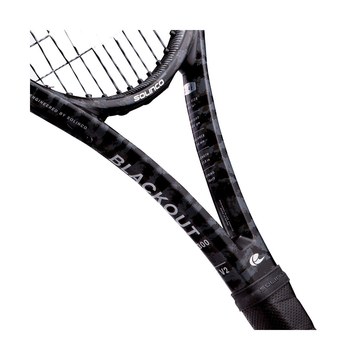 Solinco Black Out 300 v2 (300g) Racquet – 5
