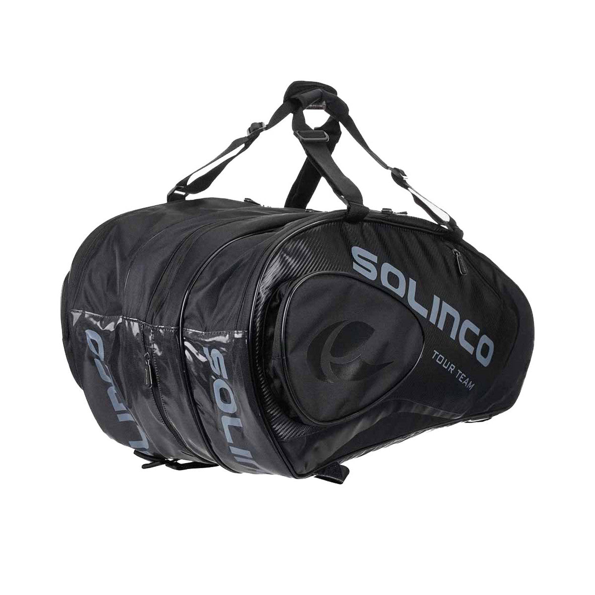 Solinco Tour Team BlackOut 15R Black Thermobag – 4
