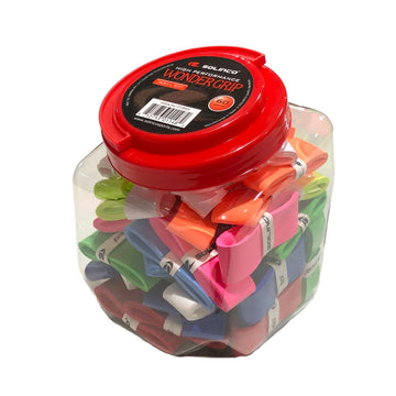 Solinco Wonder Grip Assorted x 60 Overgrips Bucket