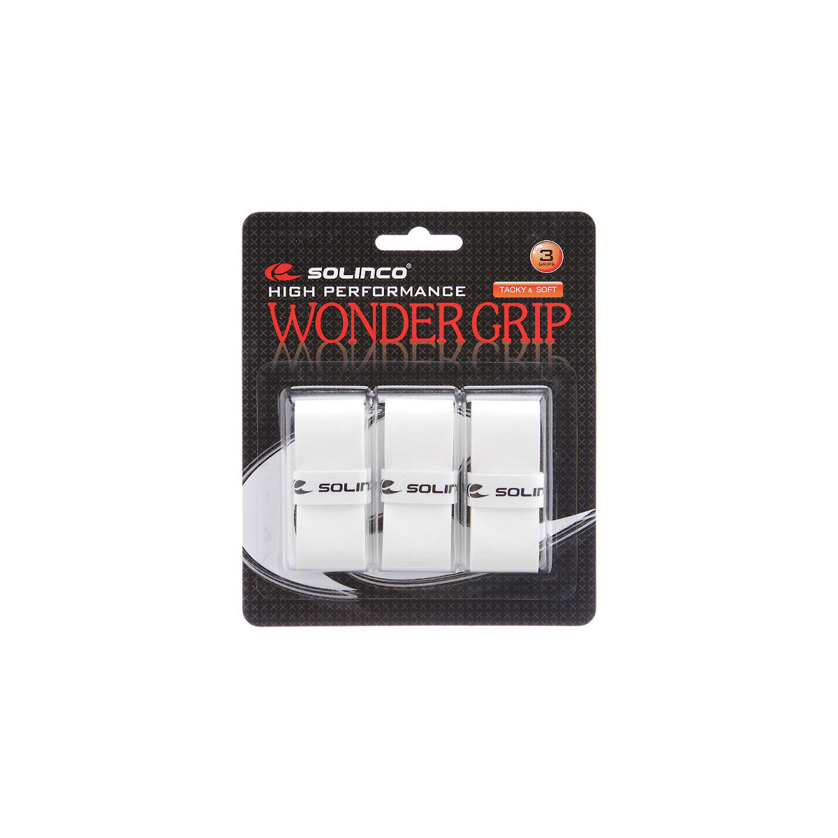 Solinco Wonder Grip White x 3 Overgrips