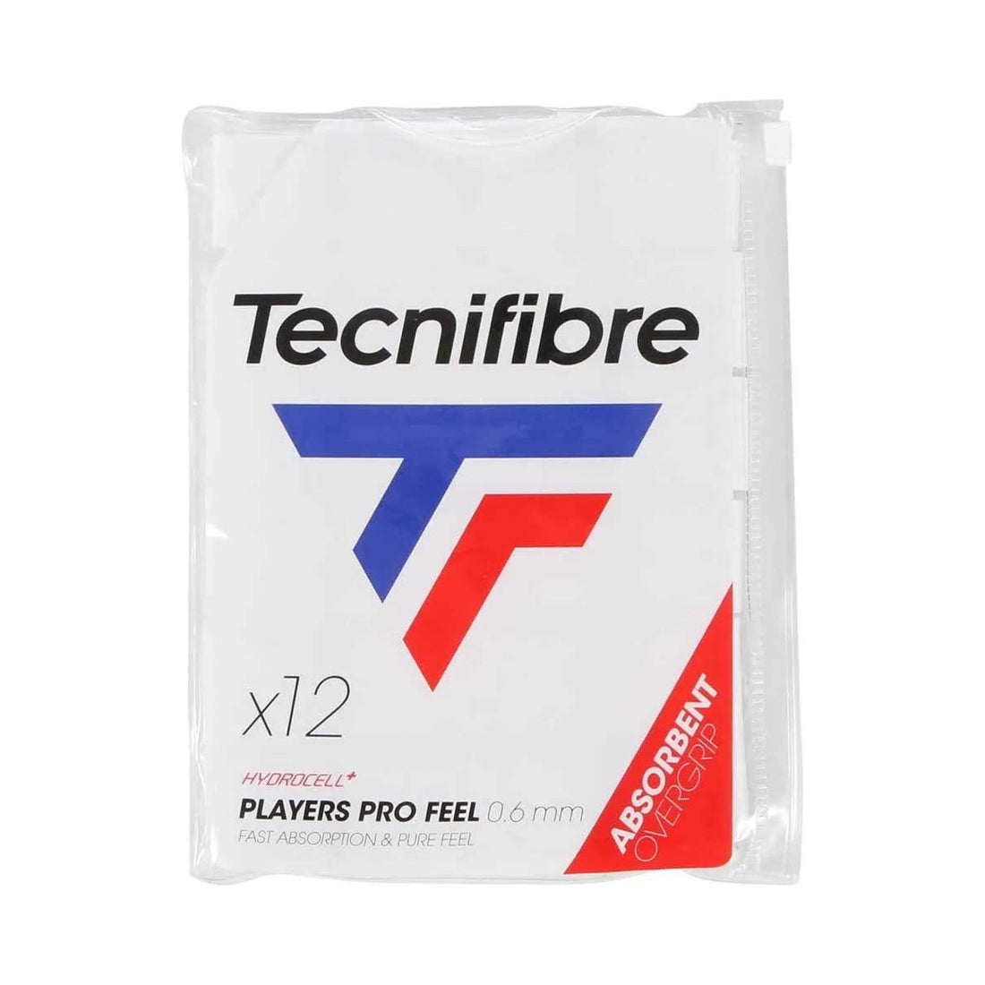 Tecnifibre Players Pro Feel White x 12 Overgrips