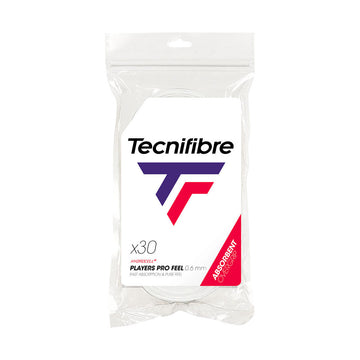 Tecnifibre Players Pro Feel White x 30 Overgrips