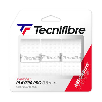 Tecnifibre Players Pro White x 3 Overgrips