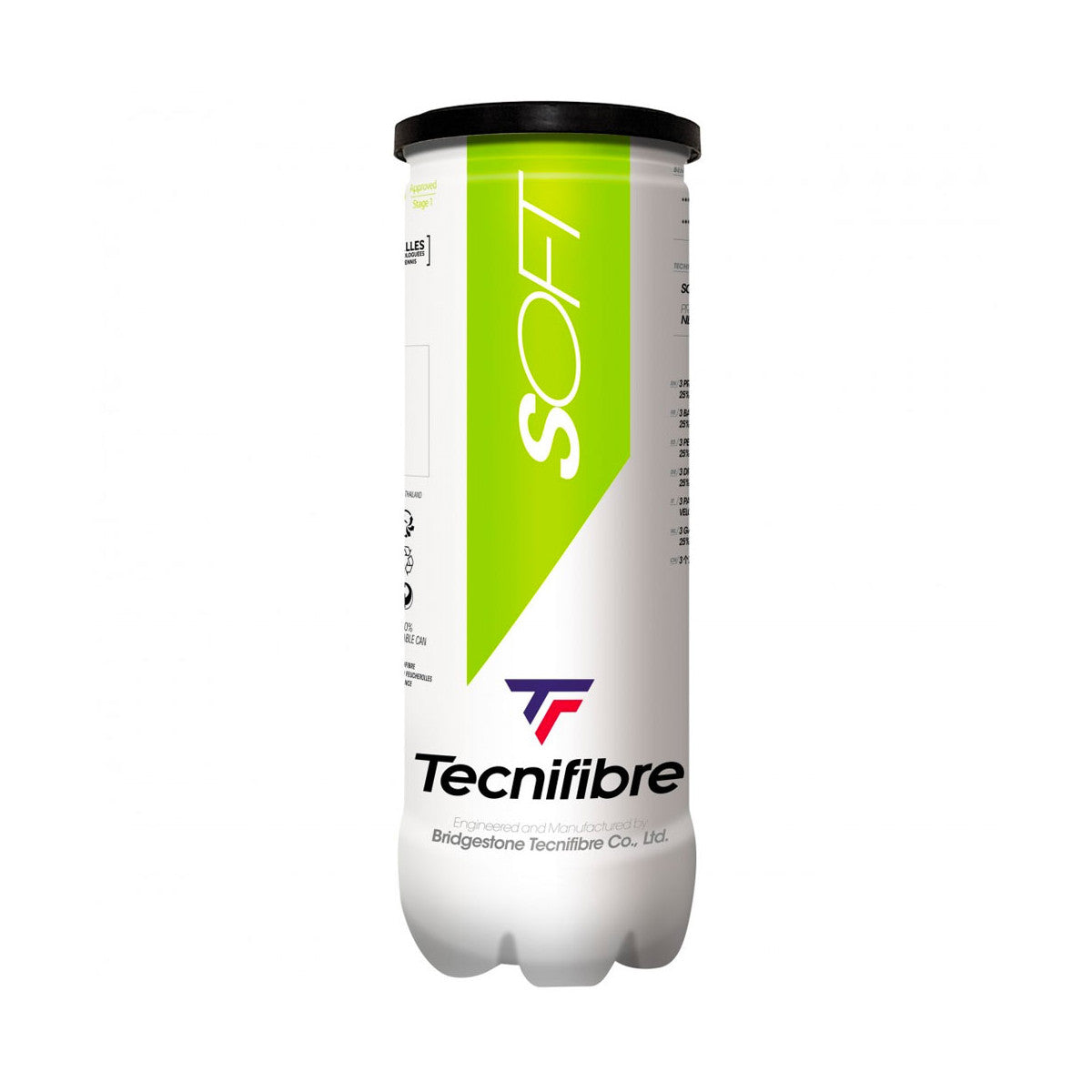 Tecnifibre Soft 3 Balls Can