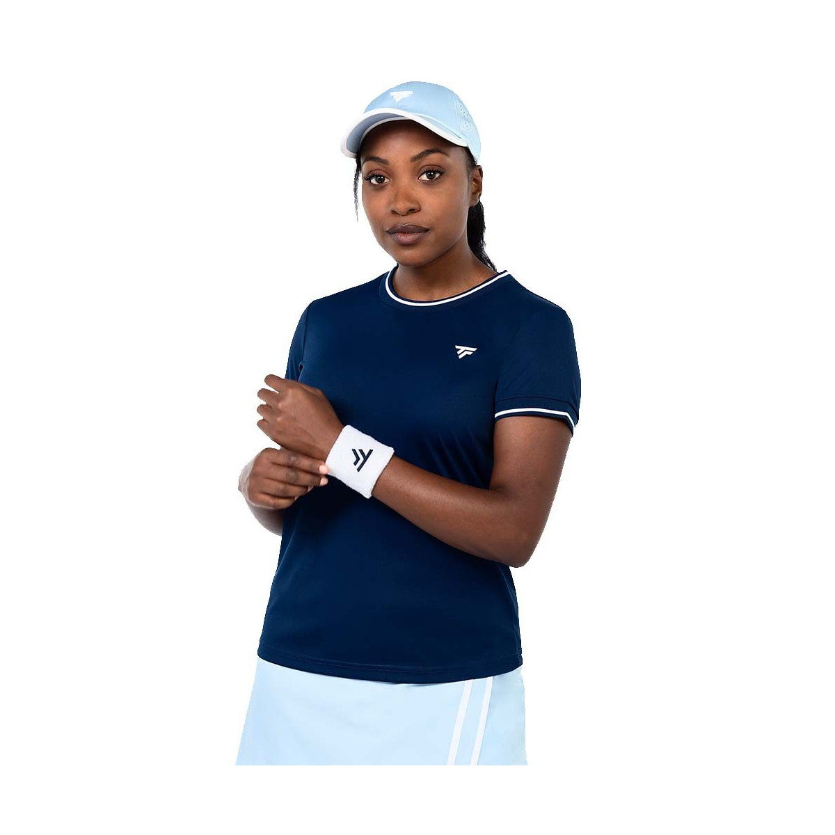 Tecnifibre Team Tech Women's T-Shirt Navy Blue – 3