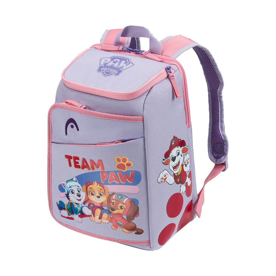 Tennis Head Paw Patrol Purple Backpack