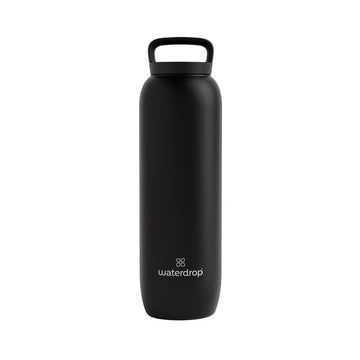 Thermo Waterdrop Bottle Black