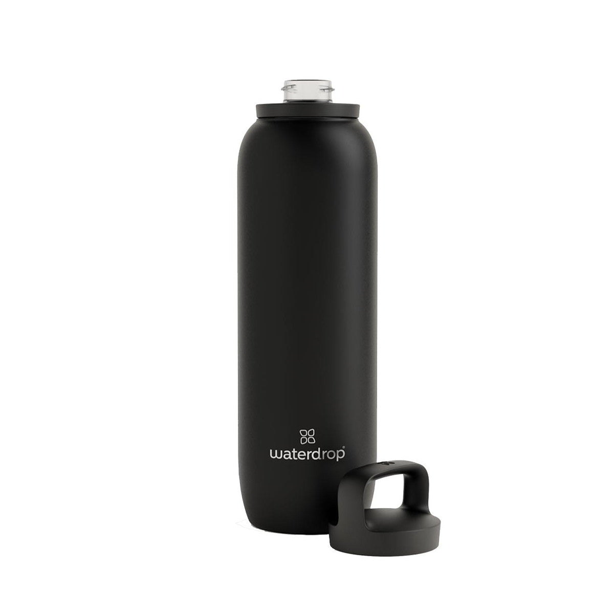 Thermo Waterdrop Bottle Black – 2