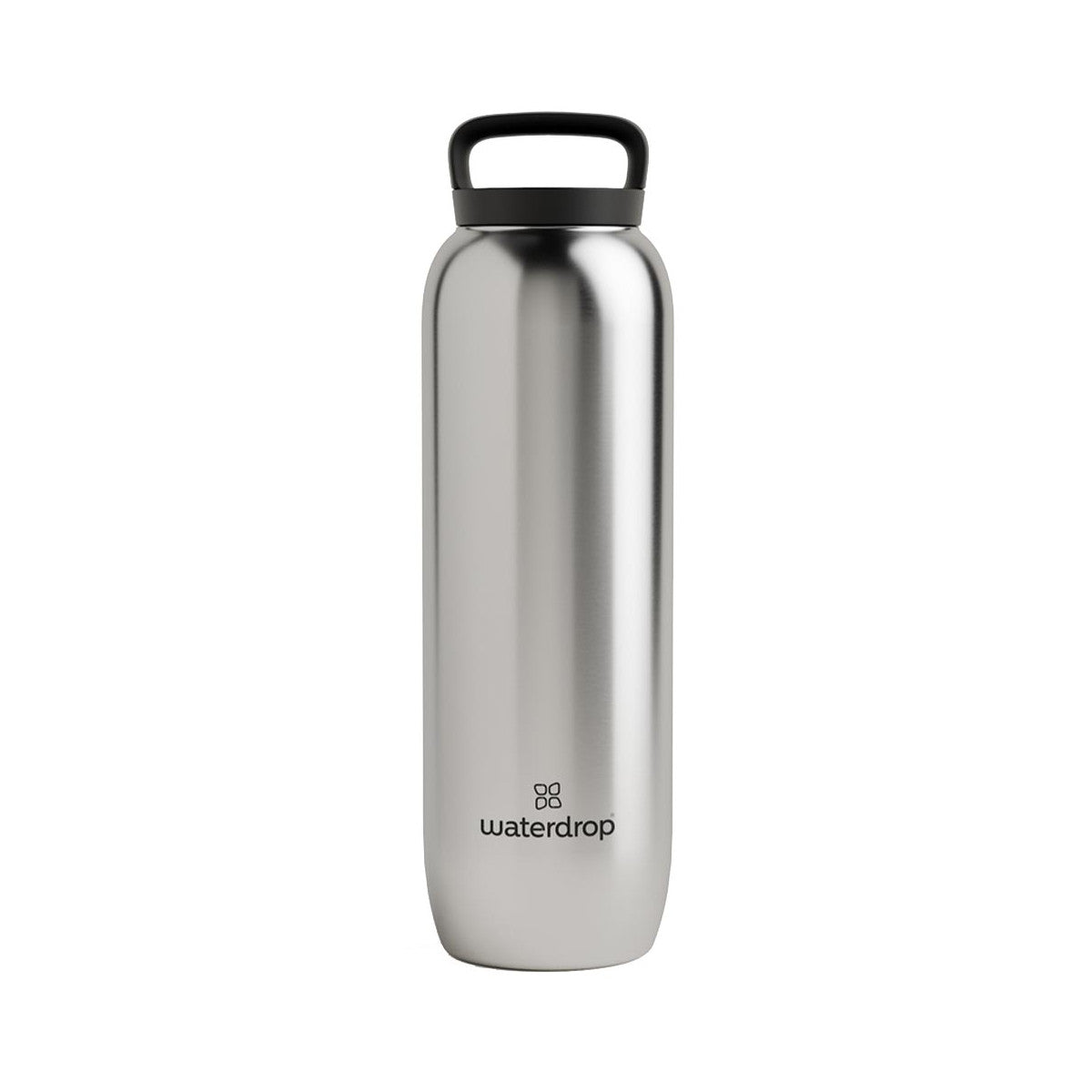 Thermo Waterdrop Bottle Grey
