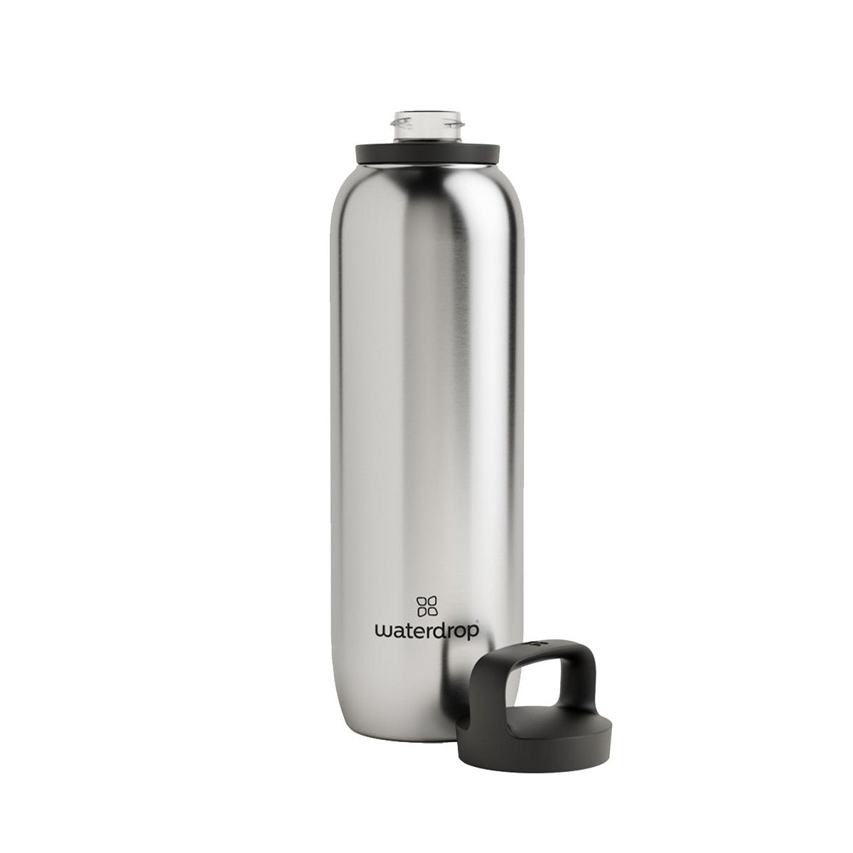 Thermo Waterdrop Bottle Grey – 2