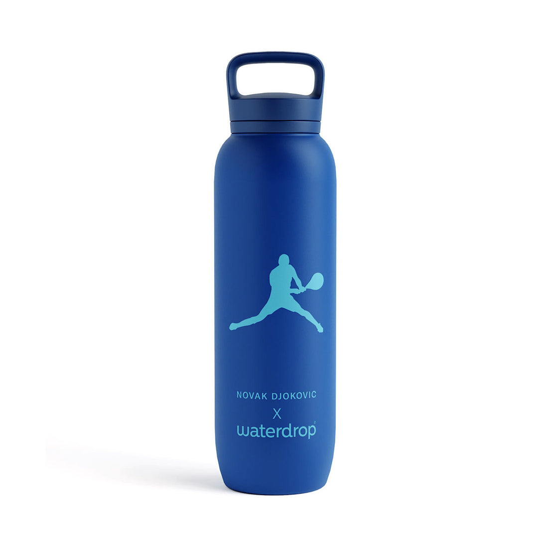 Thermo Waterdrop Bottle Novak Djokovic Blue