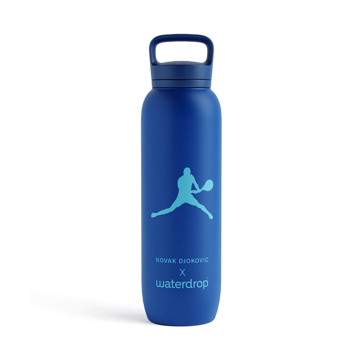 Thermo Waterdrop Bottle Novak Djokovic Blue